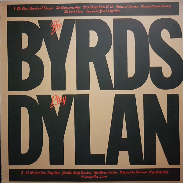 The Byrds – The Byrds Play Dylan LP