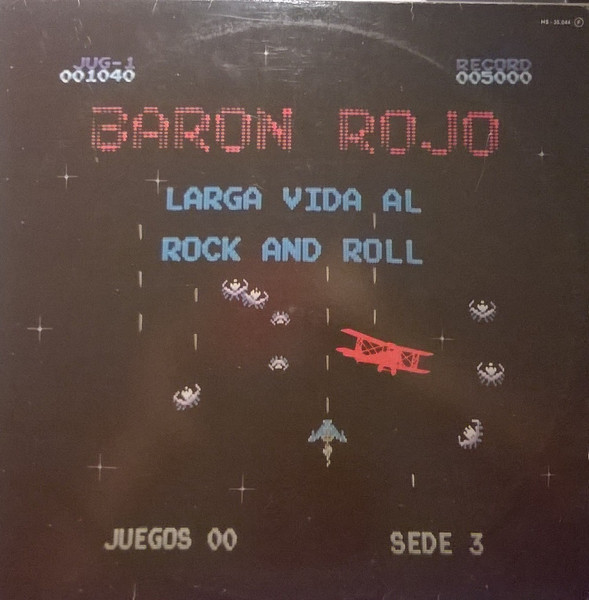 Baron Rojo – Larga Vida Al Rock And Roll LP