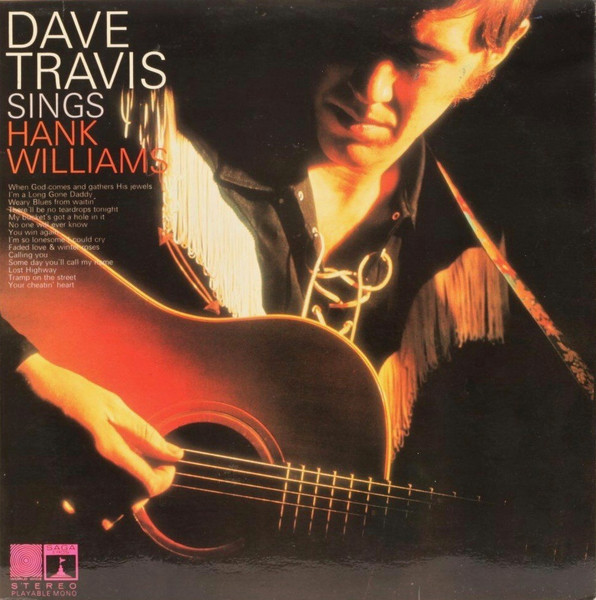 Dave Travis – Dave Travis Sings Hank Williams LP