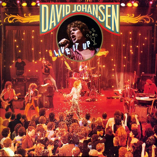 David Johansen – Live It Up lp