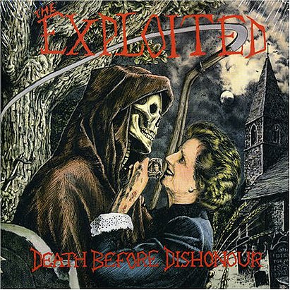 The Exploited – Death Before Dishonour LP