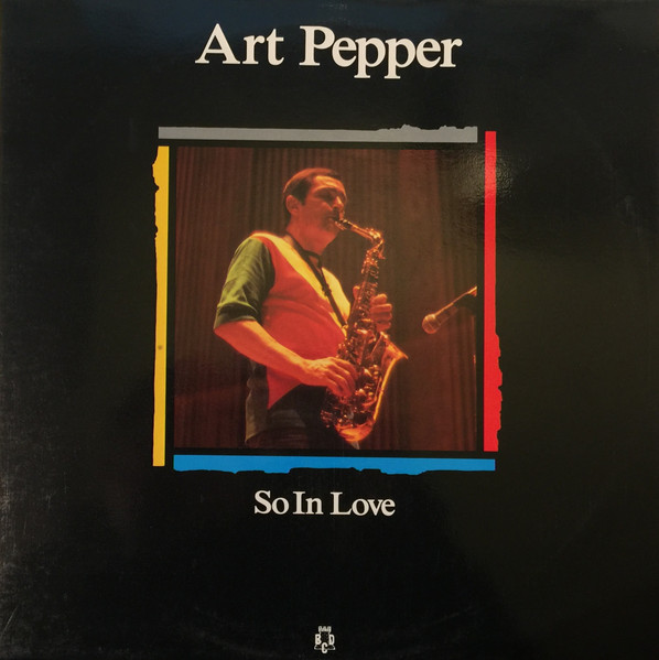 Art Pepper – So In Love LP