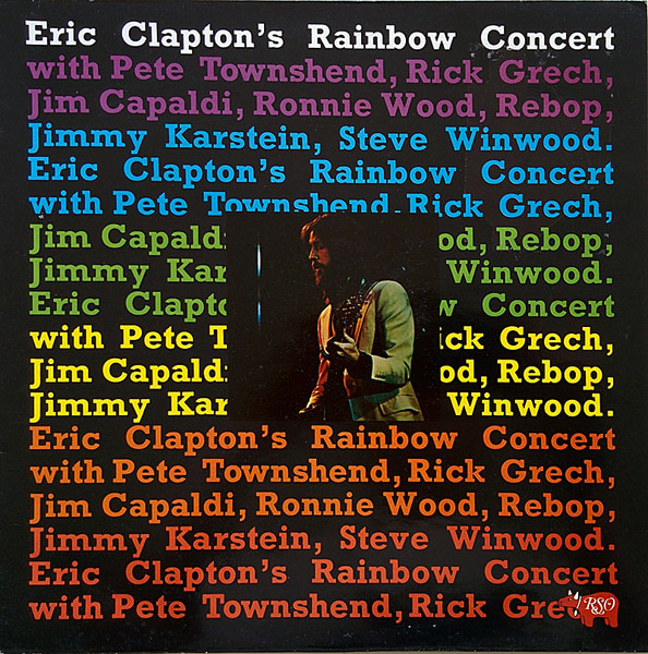 Eric Clapton – Eric Clapton's Rainbow Concert LP