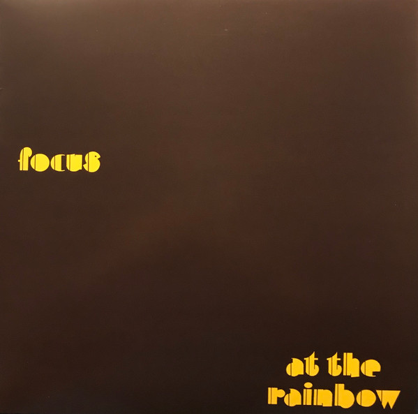 Focus – At The Rainbow LP