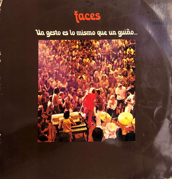 Faces – Un Gesto Es Lo Mismo Que Un Guiño... A Un Caballo Ciego LP