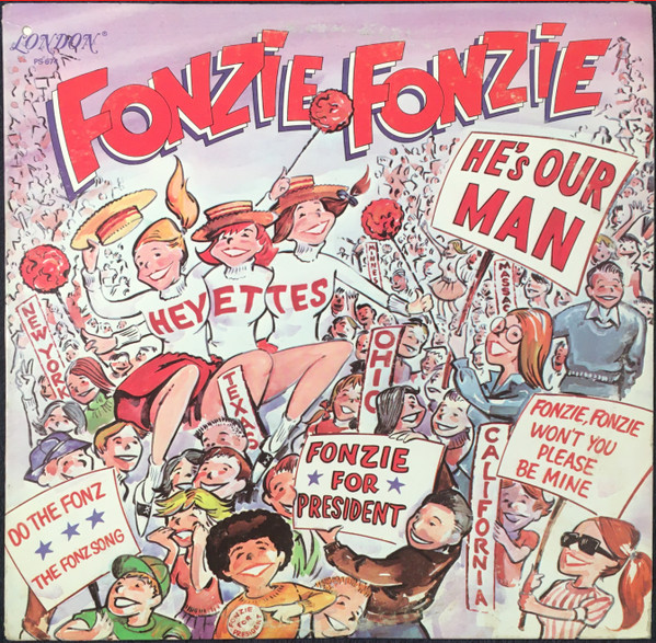 The Heyettes – Fonzie, Fonzie He's Our Man LP