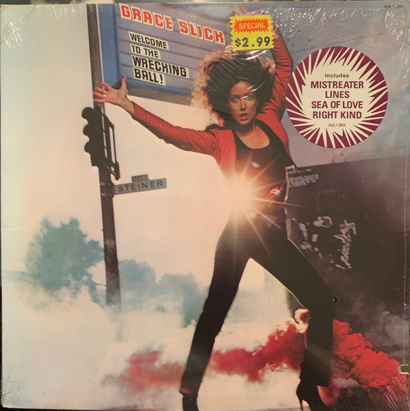 Grace Slick – Welcome To The Wrecking Ball! LP