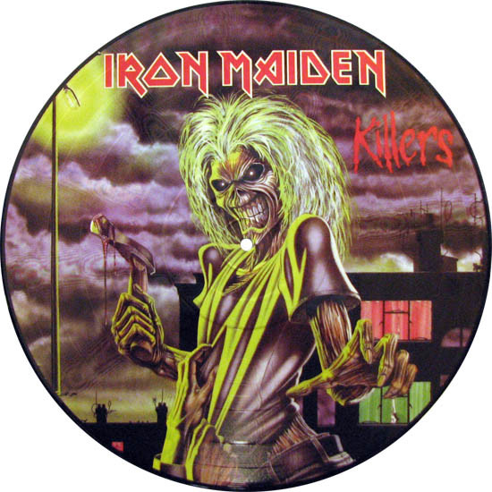 Iron Maiden – Killers Portada de album Iron Maiden - Killers Más imágenes  Sello: EMI (2) – 1998 PLP 9 91-57 59310 PICTURE DISC ALEMAN MUY RARO UN OFIICAL NM 