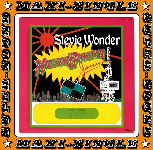 Stevie Wonder – Master Blaster (Jammin') 12 ,axi nm nm 