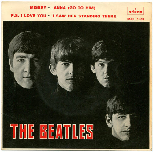 The Beatles – Misery / Anna (Go To Him) / P.S. I Love You / I Saw Her Standing There spain ep vg+ vg+
