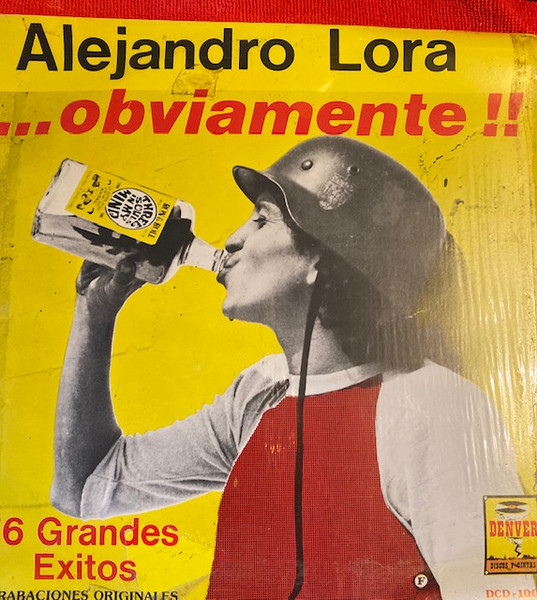 Alejandro Lora* – ...Obviamente!! (16 Grandes Éxitos) NM VG +